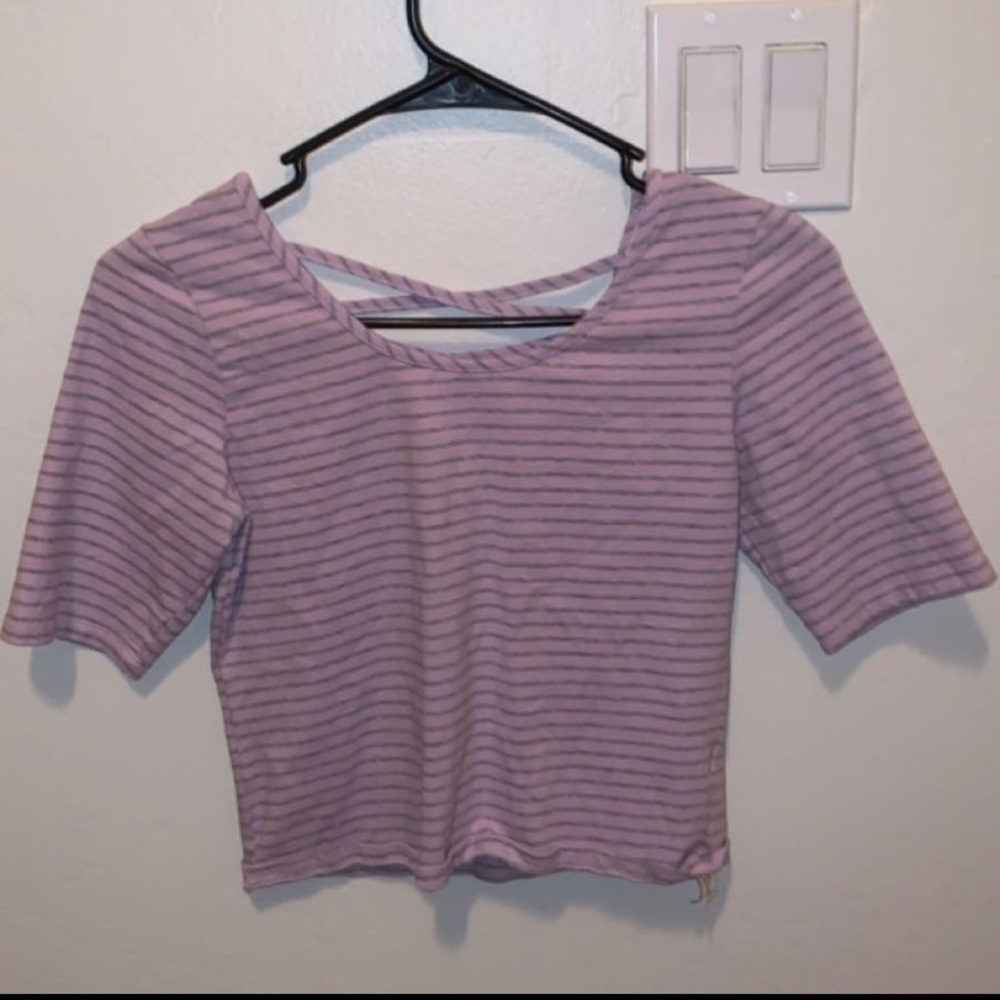 Cropped shirt
